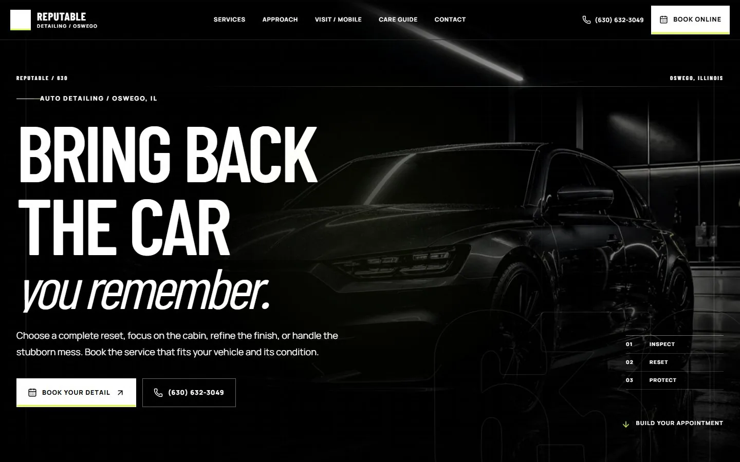 Reputable Detailing website